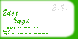 edit vagi business card