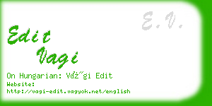 edit vagi business card